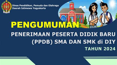 Pengumuman PPDB Tahun Pelajaran 2024 2025 SMA NEGERI 1 MINGGIR