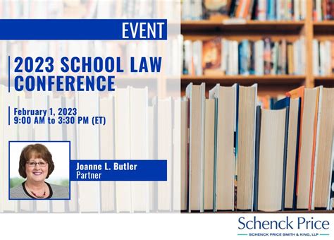 Schenck, Price, Smith & King, LLP on LinkedIn: Joanne Butler to Speak ... 