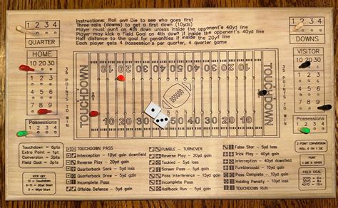 Football Dice Board Game Makerplace By Michaels