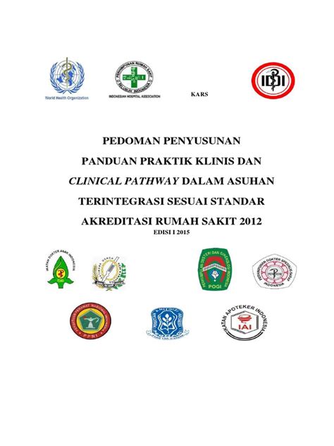 Pedoman Penyusunan Panduan Praktik Klinis Dan Clinical Pathway Dalam