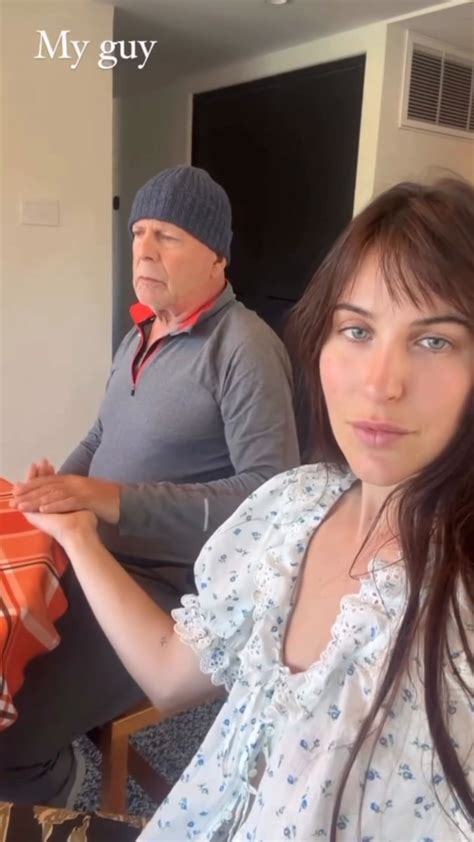 El Conmovedor Gesto De Bruce Willis Hacia Su Hija Scout Que Emocionó A Todos La Nacion