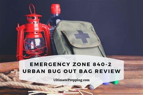 Emergency Zone 840 2 Urban Survival Bug Out Bag Review