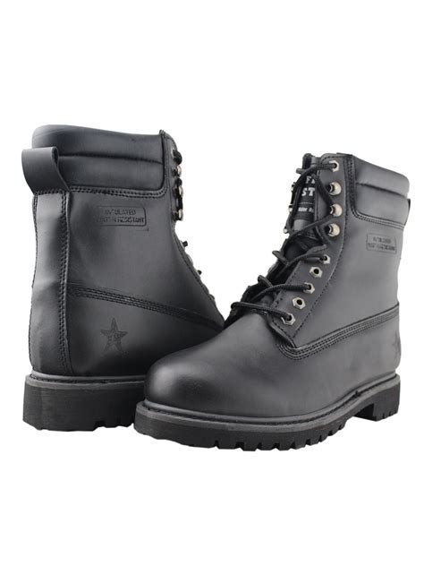 Own Shoe - Water Resistant Insulated Leather Work Boots for Men Steel ...