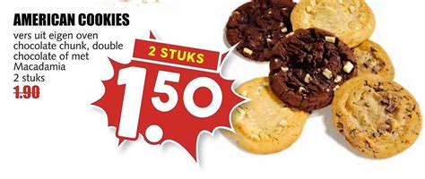 American Cookies Aanbieding Bij Mcd Supermarkt Folders Nl