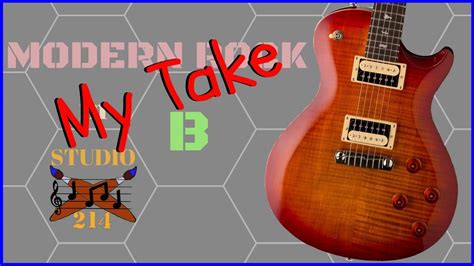 Modern Rock In B Major MY TAKE 150 BPM Instrumental Guitar Rock