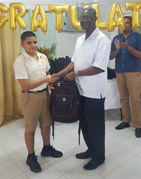 Region Two Ngsa Top Students Honoured Guyana Chronicle