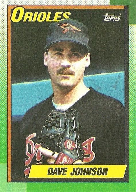 1990 Topps 416 Dave Johnson Trading Card Database