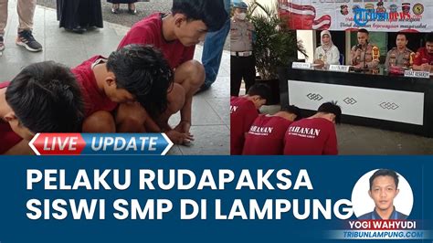 Satreskrim Polres Lampung Utara Ungkap Kasus Siswi SMP Yang Dirudapaksa