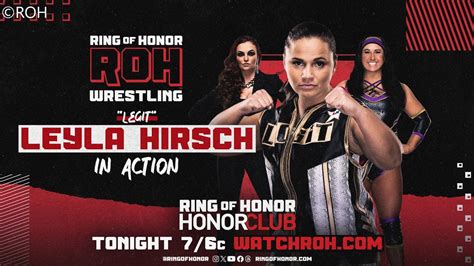 Leyla Hirsch Vs Katrina Creed Singles Match ROH Honor Club TV 42