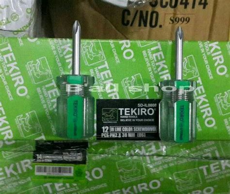 Jual Obeng Kristal 6 X 38 Plus Tekiro Harga Per Pcs Di Lapak Shop B