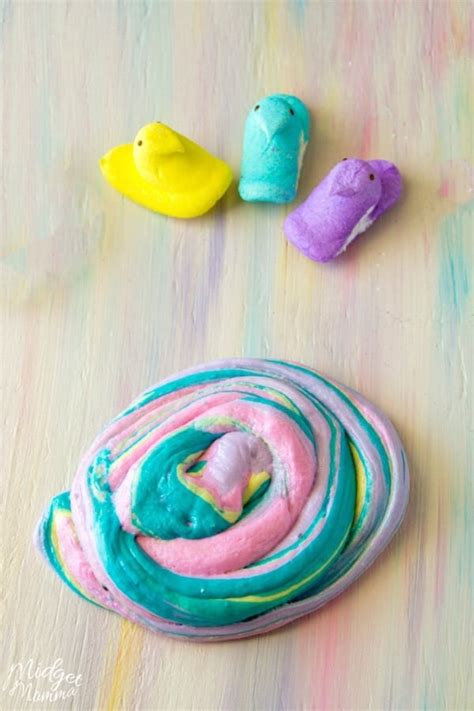 edible unicorn poop slime edible slime   peeps