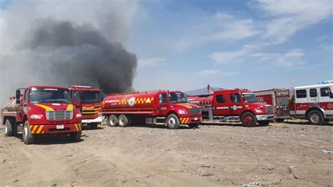 Autoridades De Los Tres Rdenes De Gobierno Atienden Incendio En El Ex