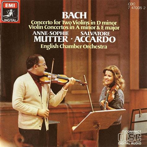 Bach Anne Sophie Mutter Salvatore Accardo English Chamber Orchestra