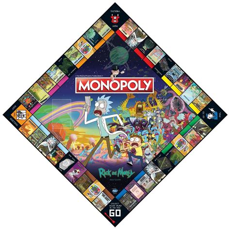 Monopoly Rick Y Morty Los Juegos De Mesa M S Divertidos