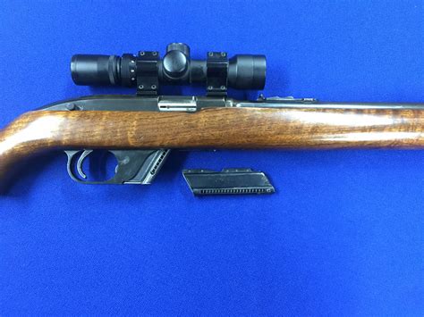 Winchester Model 77 Comes W Scope And 2 Mags Chambered In 22 Lr