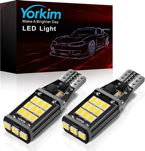 Amazon Yorkim 921 LED Bulb 6000K White 921 Led Reverse Lights