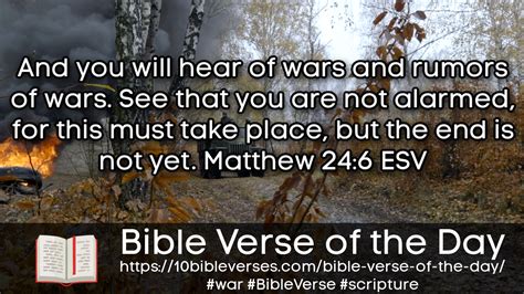 Bible Verses About War