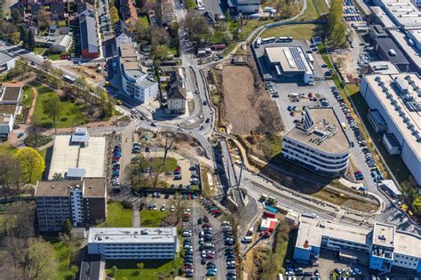 Luftaufnahme Witten Baustelle Zum Neubau Der Fu G Nger Und Radbr Cke