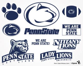 outline of penn state nittany lion clipart - Clipground