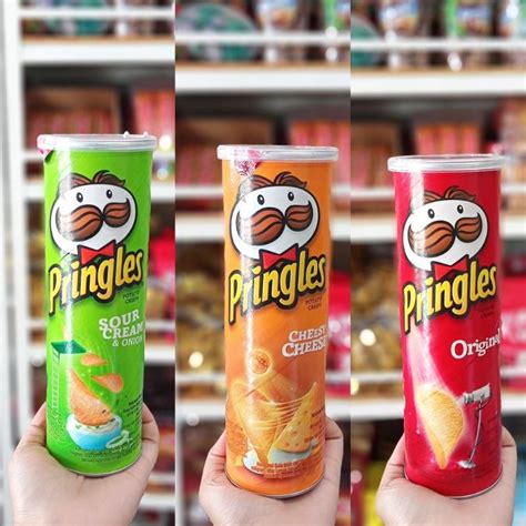 Jual PRINGLES POTATO CHIPS KERIPIK KENTANG 107 GRAM Shopee Indonesia