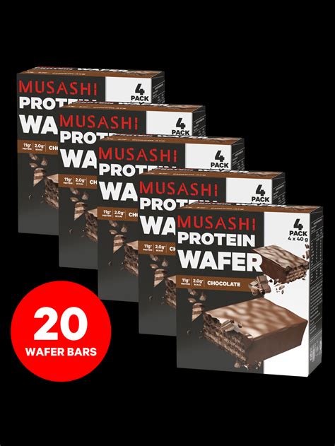 Protein Wafers Delicious And Functional Wafer Protein Bars Musashi