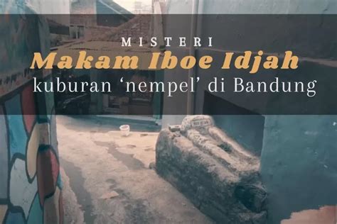 Kisah Makam Tua Menempel Di Tembok Rumah Warga Di Bawah Jembatan