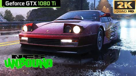 Need For Speed Unbound Ferrari Testarossa Gameplay Gtx Ti K Fps