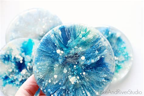 How To Make Resin Petri Dish Style Drink Coasters