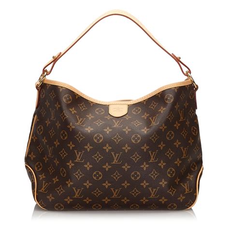 Louis Vuitton Vintage Monogram Delightful PM Brown Canvas And