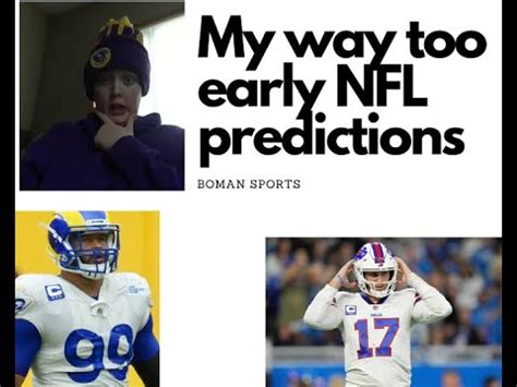 My Way Too Early NFL Record Predictions YouTube