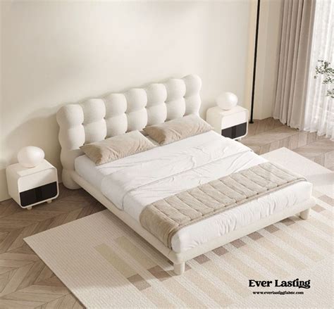 Elevated Marshmallow White Bed Frame Best Stylish Bedding Ever Lasting