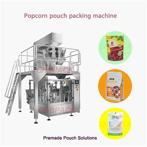 All In One Popcorn Packaging Machine Manufacturers Chbpack