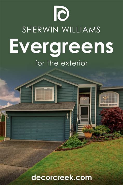 Evergreens SW 6447 Paint Color Sherwin Williams