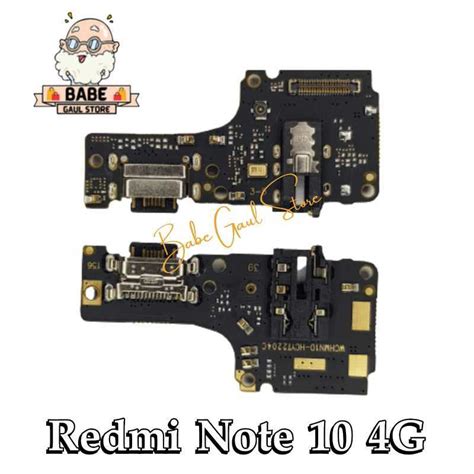 Jual Konektor Cas Xiaomi Redmi Note 10 4g Papan Board Charger Flexible