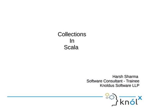 Collections In Scala | PPT