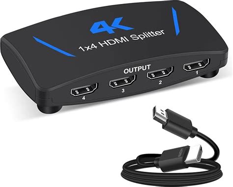 Amazon K Hdmi Splitter X Newcare Hdmi Splitter In Out