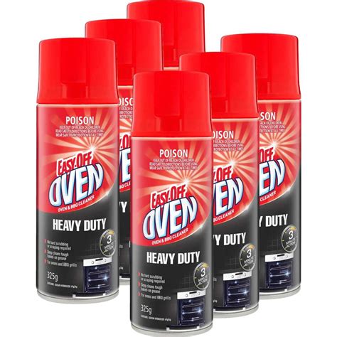 Easy Off Oven Heavy Duty Cleaner 6pc 325g | Woolworths