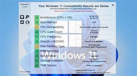 Check To See If Your Computer Is Compatible With Windows 11 Using Whynotwin11 Youtube