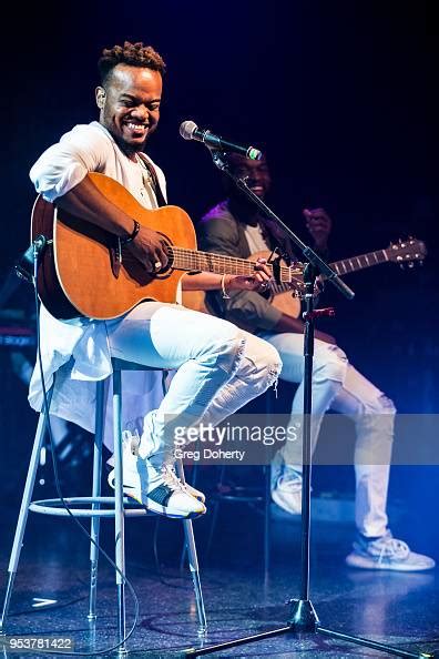 Gospel Artist Travis Greene Performs At The El Rey Theatre At El Rey