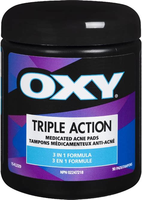 OXY Triple Action Cleansing Acne Pads With Salicylic Acid Combination