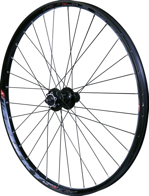 Velox Roue vtt trucky 30 dh noir 27 5 axe 9mm disc 6 trous noir à