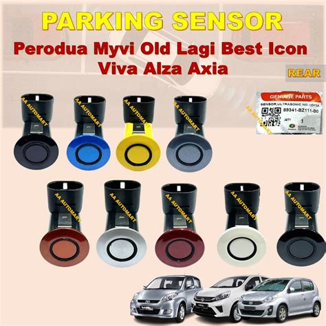 Original Perodua Myvi Old Lagi Best Icon Viva Alza Axia Reverse Sensor