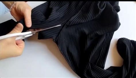 Cómo ACORTAR el TIRO de PANTALÓN Fashion Leather glove Diy