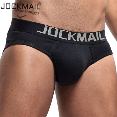 JOCKMAIL Ropa Interior Sexy Gay Para Hombre Calzoncillos De Algod N Con