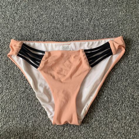 Victoria Secret Pink Hipster Bikini Bottoms Never Depop