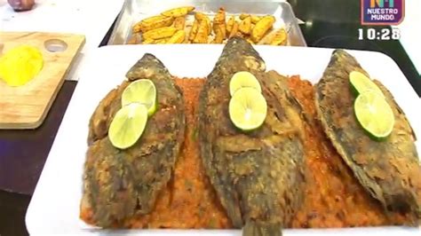 Receta del día Mojarra frita Chapin TV