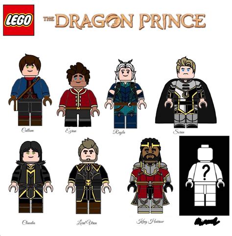 Lego The Dragon Prince CMF draft : r/lego