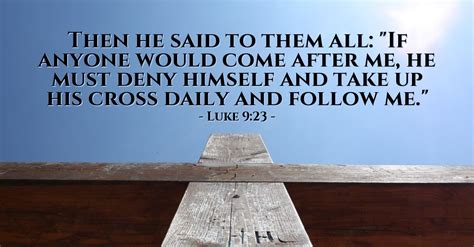 Luke 923 — Verse Of The Day For 09232013