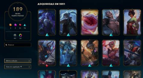 Conta Lol Lvl 424 Gold 2 189 Skins League Of Legends Contas GGMAX