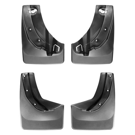 WeatherTech 110039 120039 DigitalFit Black Mud Flap Kit